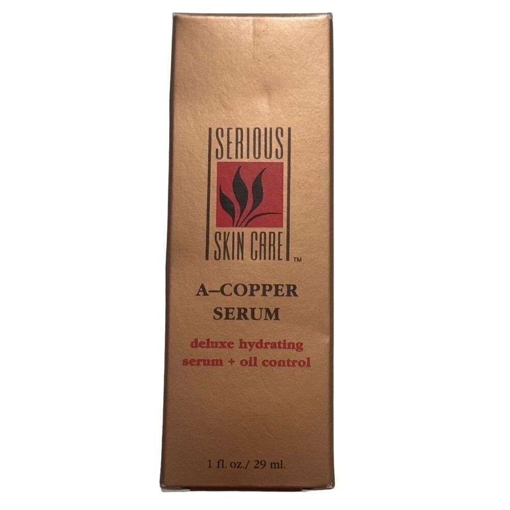 Serious Skincare Skincare A-Copper Serum 1 oz New in Box Oil Control